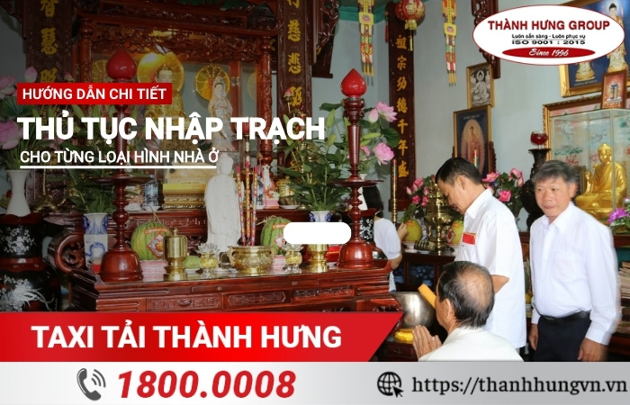 Thủ tục nhập trạch