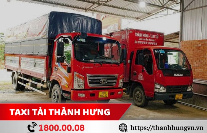 Thuê xe tải chở hàng Long An giá rẻ uy tín Thành Hưng