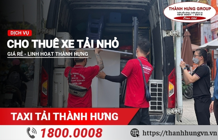 Thuê xe tải nhỏ chở hàng