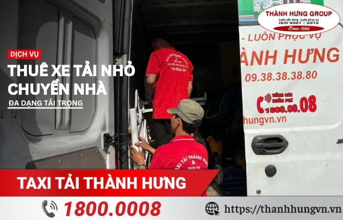 Thuê xe tải nhỏ chuyển nhà