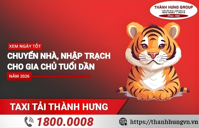 Tuổi Dần chuyển nhà ngày nào tốt?