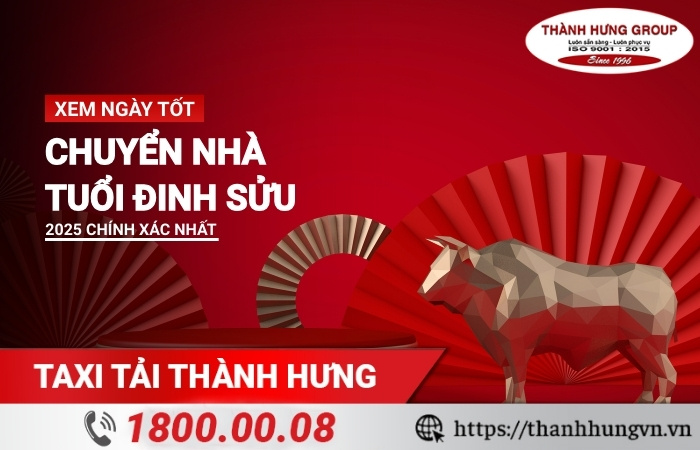 Tuổi Đinh Sửu chuyển nhà ngày nào tốt 2025