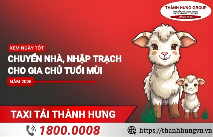 Tuổi mùi chuyển nhà ngày nào tốt?