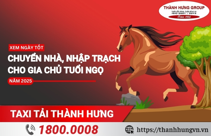 Tuổi ngọ chuyển nhà ngày nào tốt?