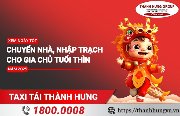 Tuổi Thìn chuyển nhà ngày nào tốt?