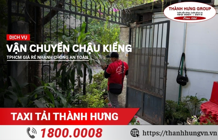 Vận chuyển chậu kiểng