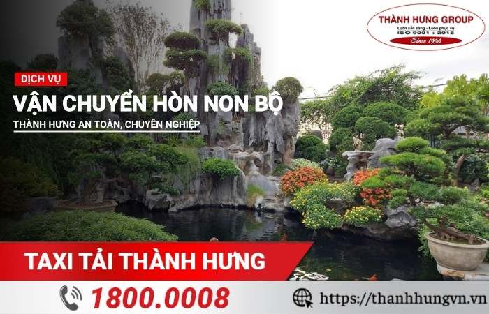 Vận chuyển hòn non bộ Vận chuyển hòn non bộ