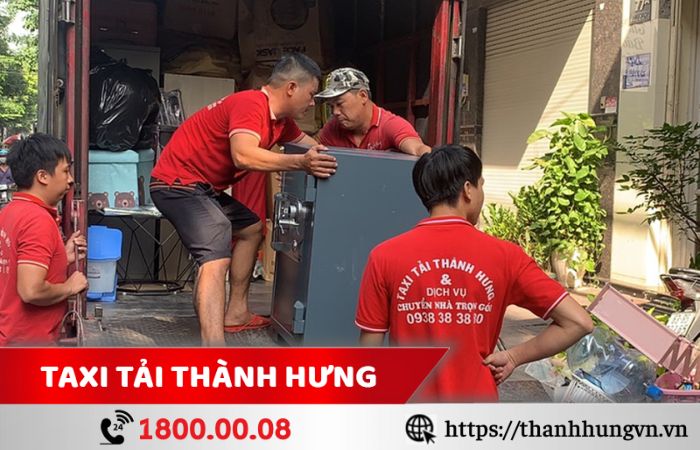 Vận chuyển két sắt