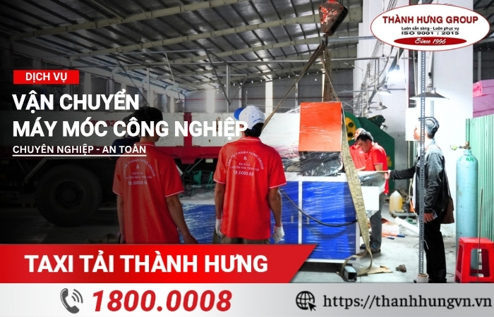 Vận chuyển máy móc công nghiệp 