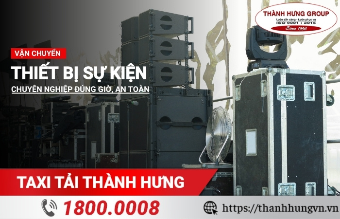 Vận chuyển thiết bị sự kiện