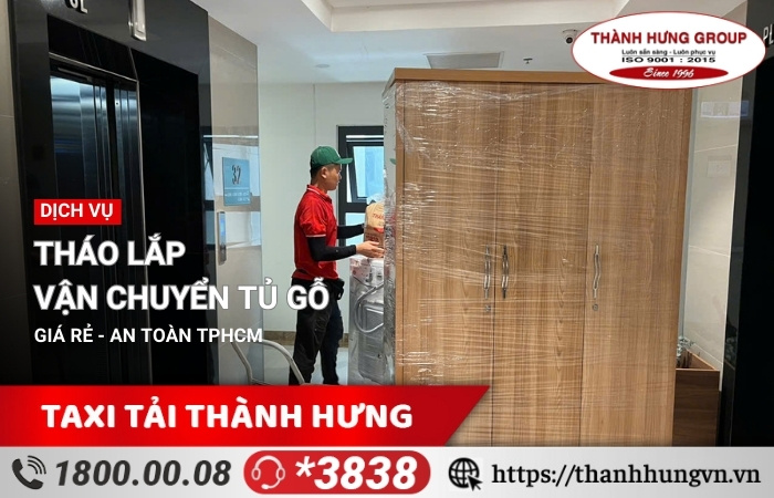 Vận chuyển tủ gỗ