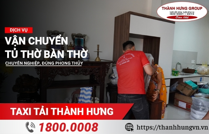 Vận chuyển tủ thờ
