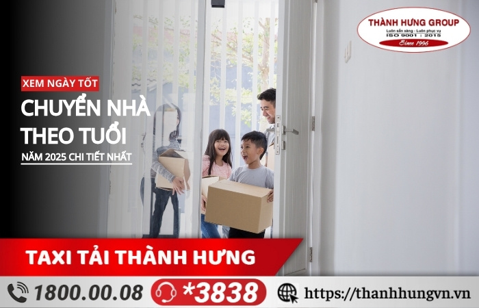 Xem ngày tốt chuyển nhà theo tuổi - Phần 2