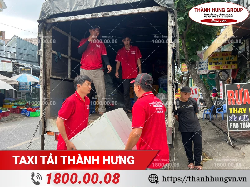 Taxi Tải Thành Hưng khảo sát thực tế và xây dựng phương án vận chuyển